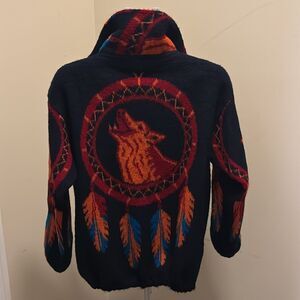 Ruminahui Wool Jacket/Sweater Size Large